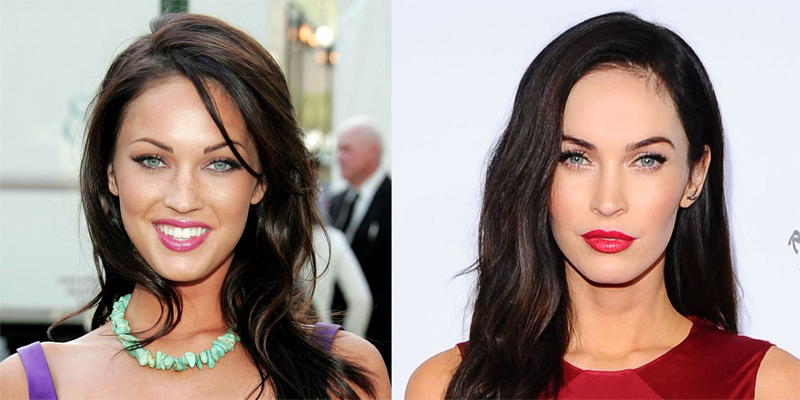Micropigmentación de cejas en Megan Fox
